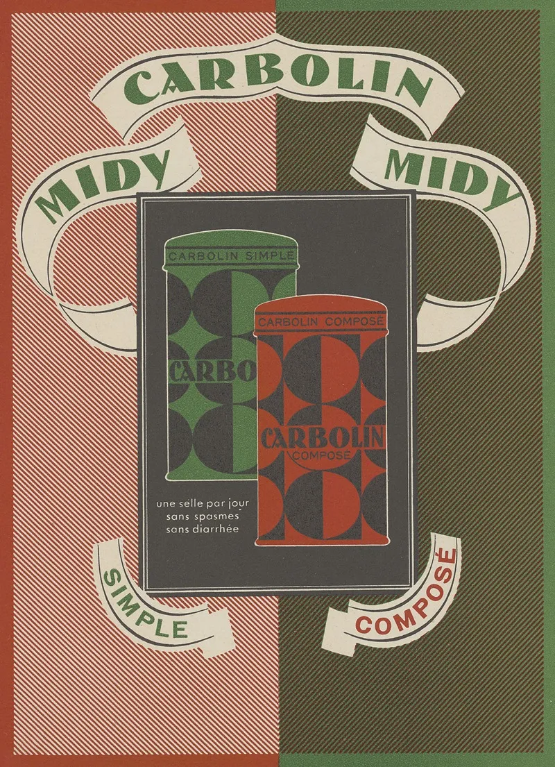Carbolin Midy Wall Art by Laboratoires Midy - High-Resolution Digital Print