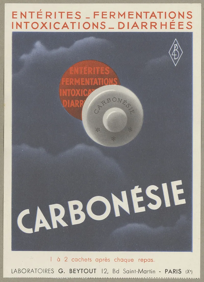 Carbonesie 6 Wall Art by Laboratoires G. Beytout - High-Resolution Digital Print