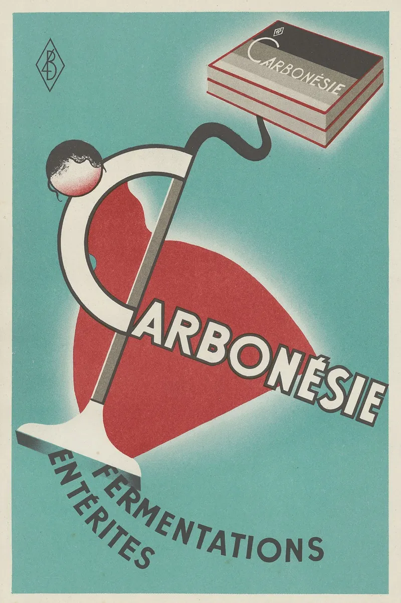Carbonesie 8 Wall Art by Laboratoires G. Beytout - High-Resolution Digital Print