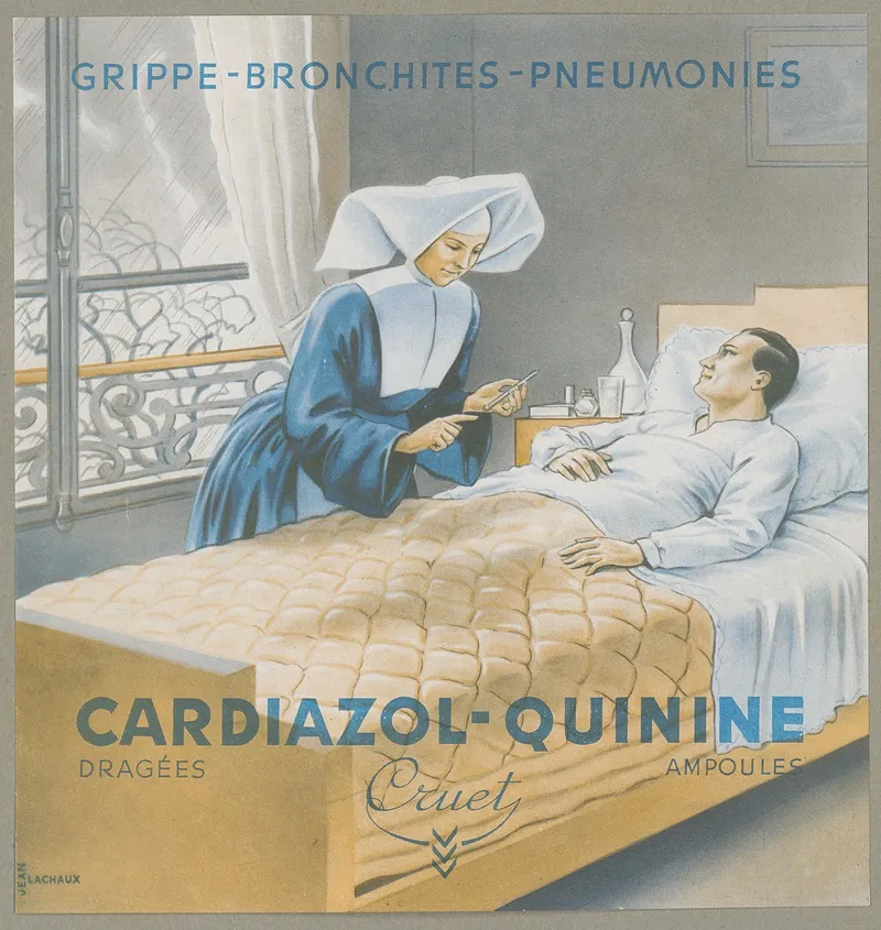 Cardiazol Quinine Wall Art by Jean Lachaux - High-Resolution Digital Print