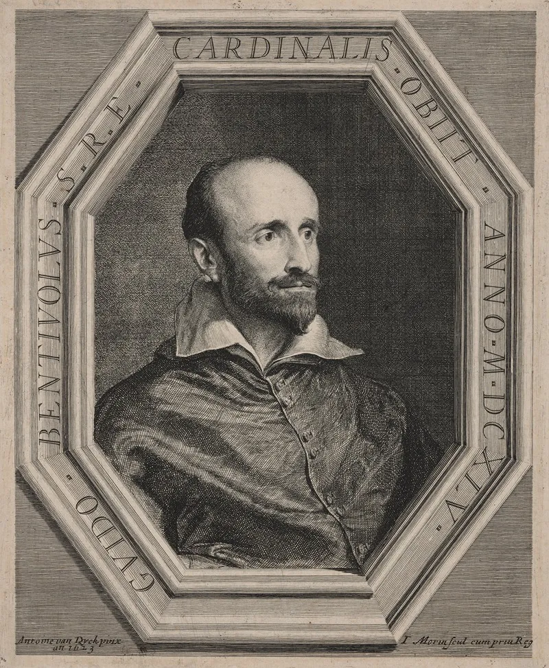 Cardinal Guido Bentivoglio S R E Died In The Year 1645