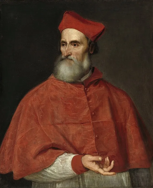 Cardinal Pietro Bembo Wall Art by Titian - High-Resolution Digital Print