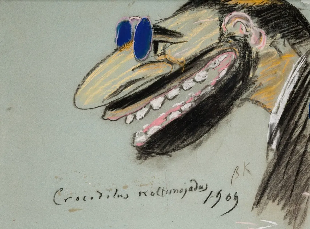 Caricature Portrait Of Feliks Jasienski