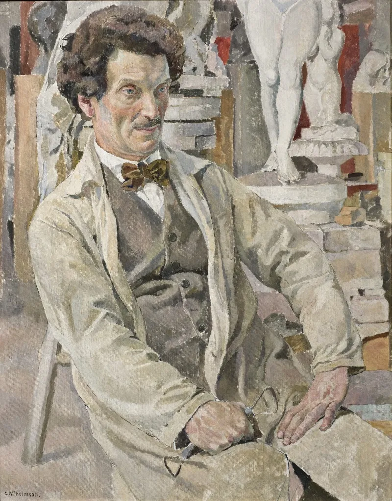 Carl Eldh 1873 1954 Artist Wall Art by Carl Wilhelmson - High-Resolution Digital Print