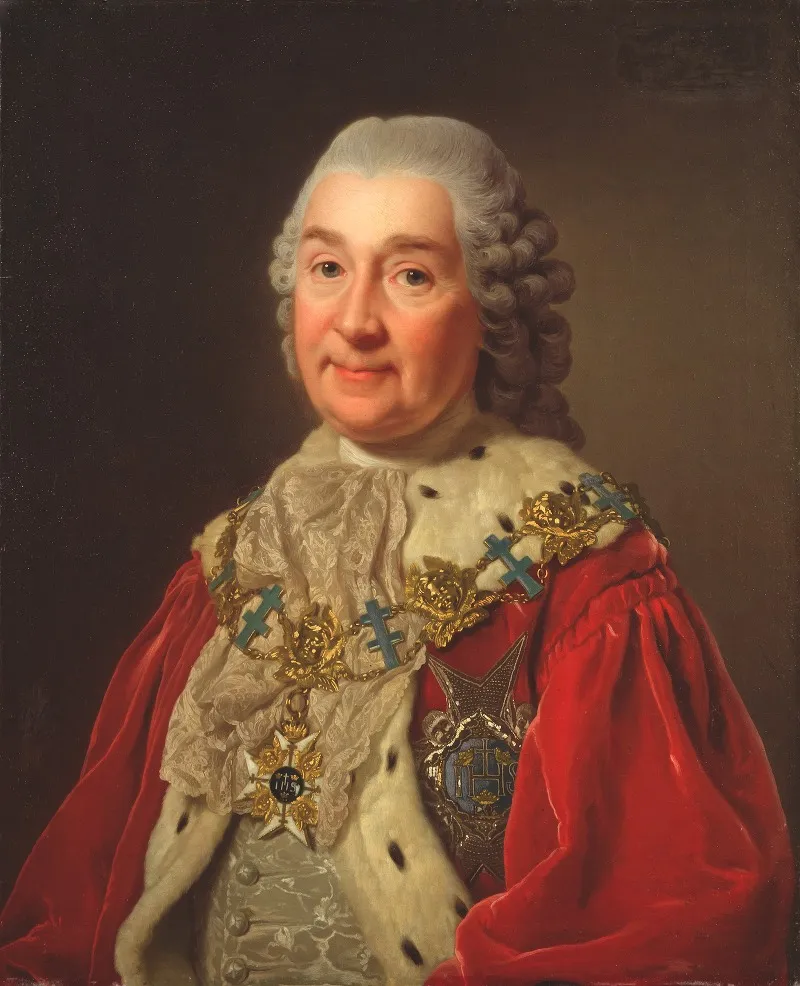 Carl Fredrik Scheffer 1715 1786 Count And Councillor Of State Wall Art by Alexander Roslin - High-Resolution Digital Print