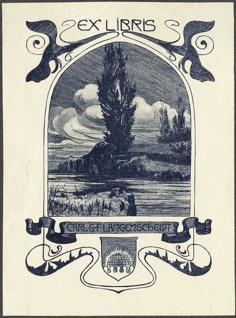 Carl G F Langenscheidt 5 Wall Art by Otto Plotzner - High-Resolution Digital Print