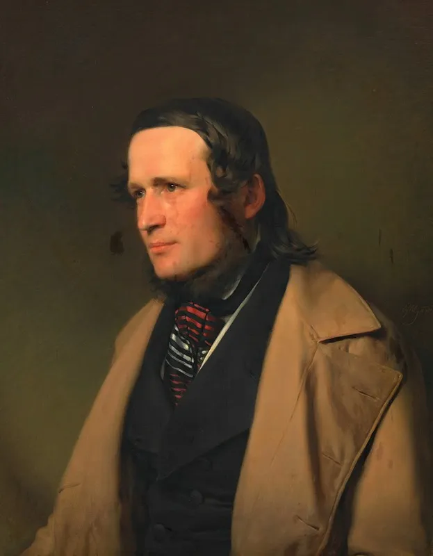 Carl Gross Wall Art by Franz Eybl - High-Resolution Digital Print