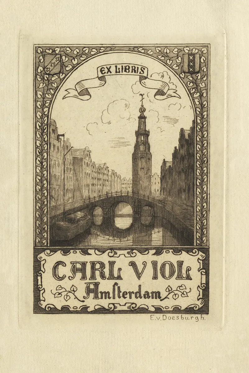 Carl Viol Wall Art by E. van. Doesburge - High-Resolution Digital Print