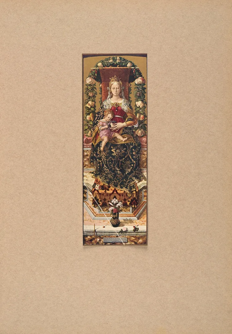 Carlo‎ ‎crivelli‎ ‎madonna‎ ‎della‎ ‎candeletta