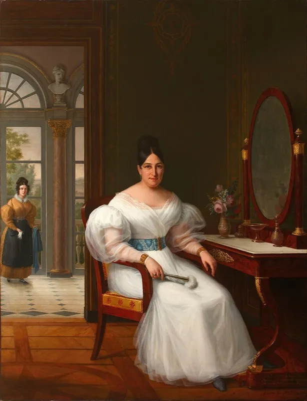 Carmen Moreno Marquesa De Las Marismas Del Guadalquivir Wall Art by Francisco Lacoma y Fontanet   - High-Resolution Digital Print