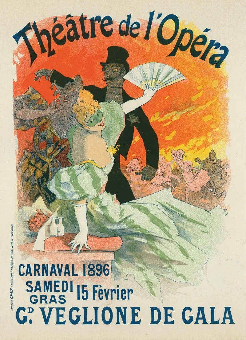 Carnaval 1896 Grand Veglione De Gala