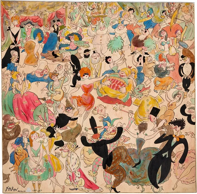 Carnaval 4 Wall Art by László Fodor - High-Resolution Digital Print