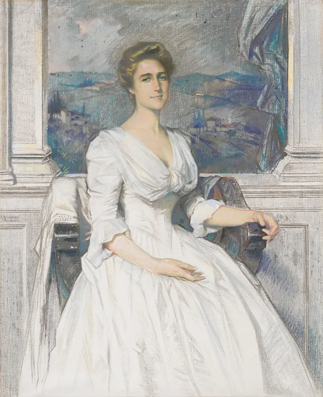Carol Mitchell Phelps Stokes Wall Art by Julius Rolshoven - High-Resolution Digital Print