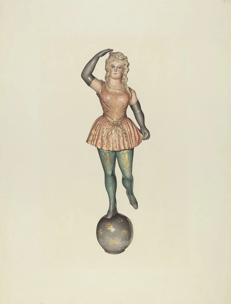 Carousel Calliope Figure