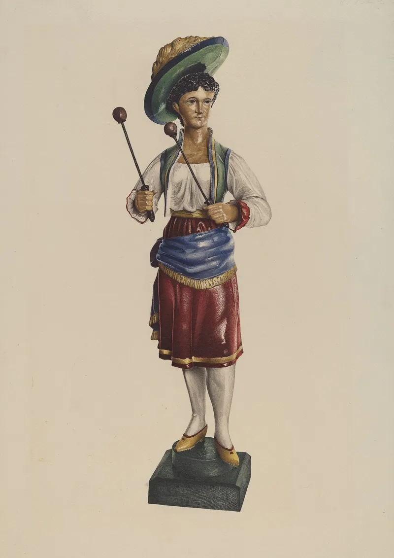 Carousel Drummer Girl