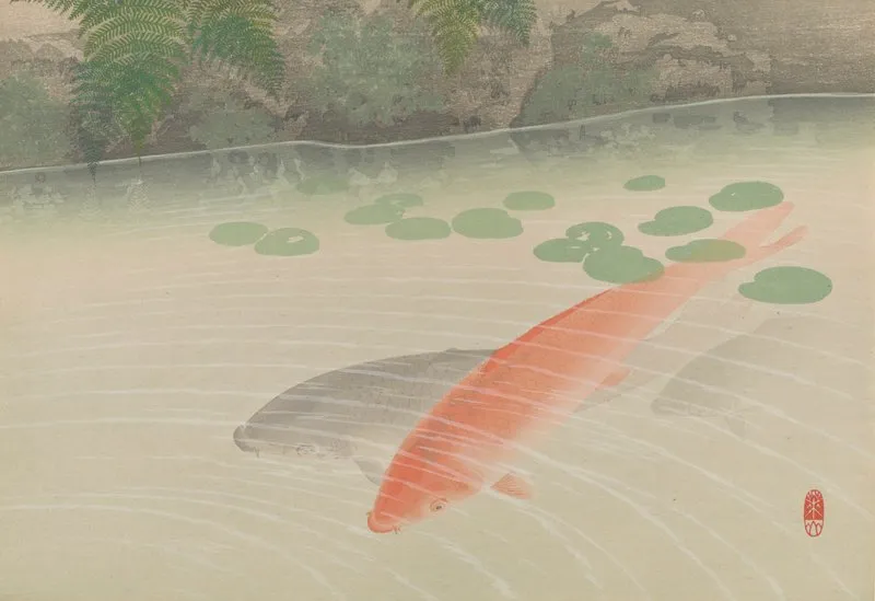 Carp 3 Wall Art by Negoro Raizan - High-Resolution Digital Print