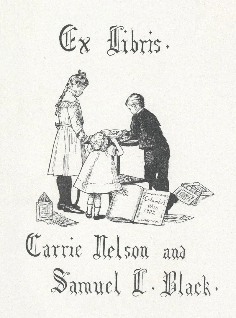 Carrie Nelson And Samuel L Black Wall Art by Mary J. Schultz - High-Resolution Digital Print