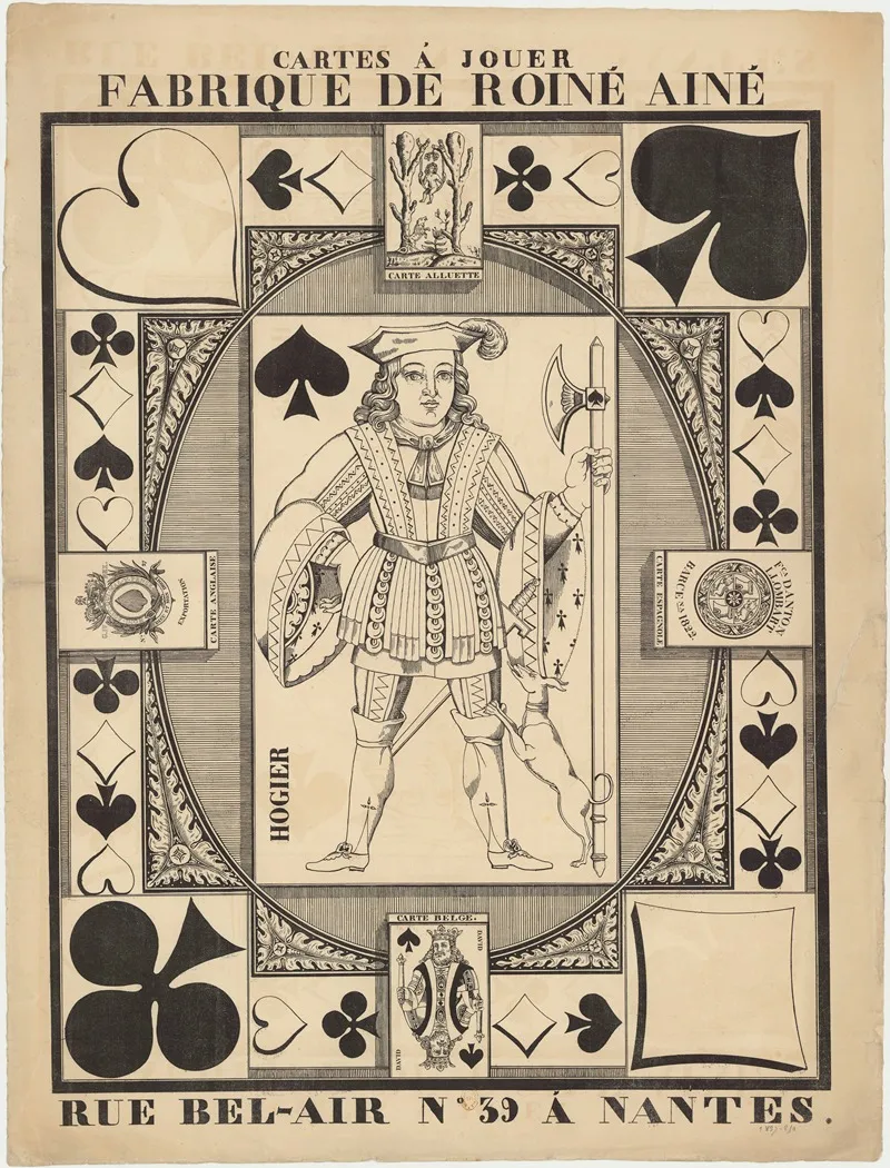 Cartes A Jouer Fabrique De Roine Aine