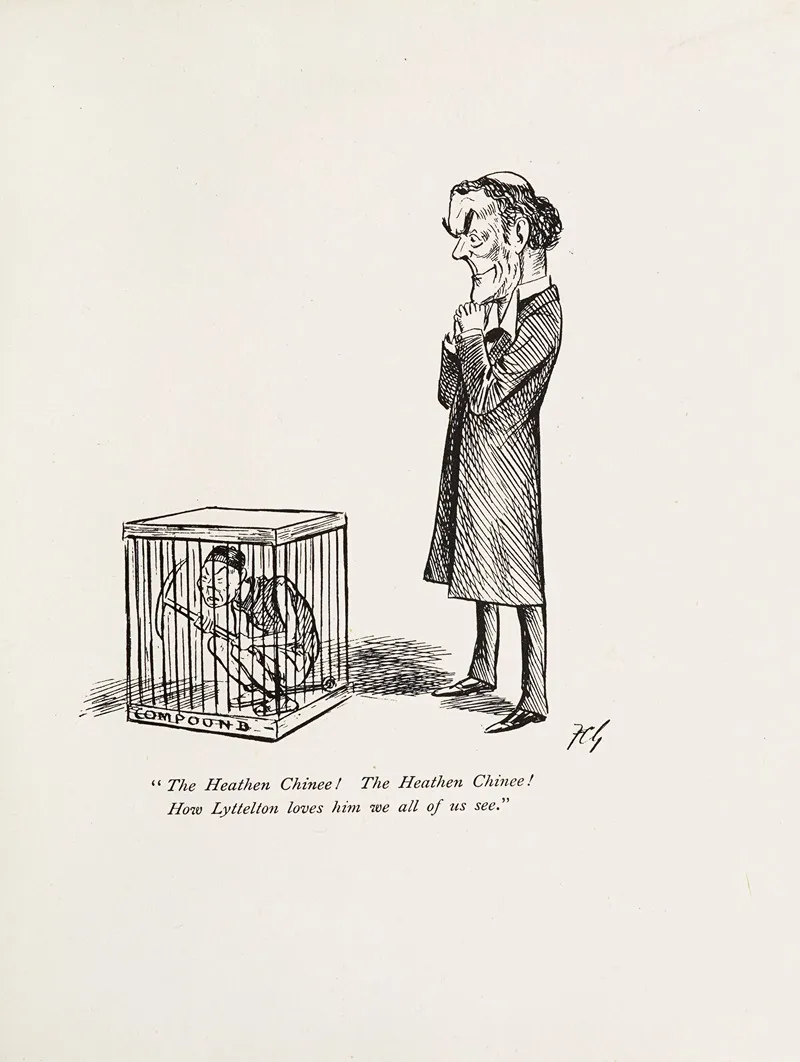 Cartoons In Rhyme And Line Pl 02 Wall Art by Sir Wilfrid Lawson - High-Resolution Digital Print