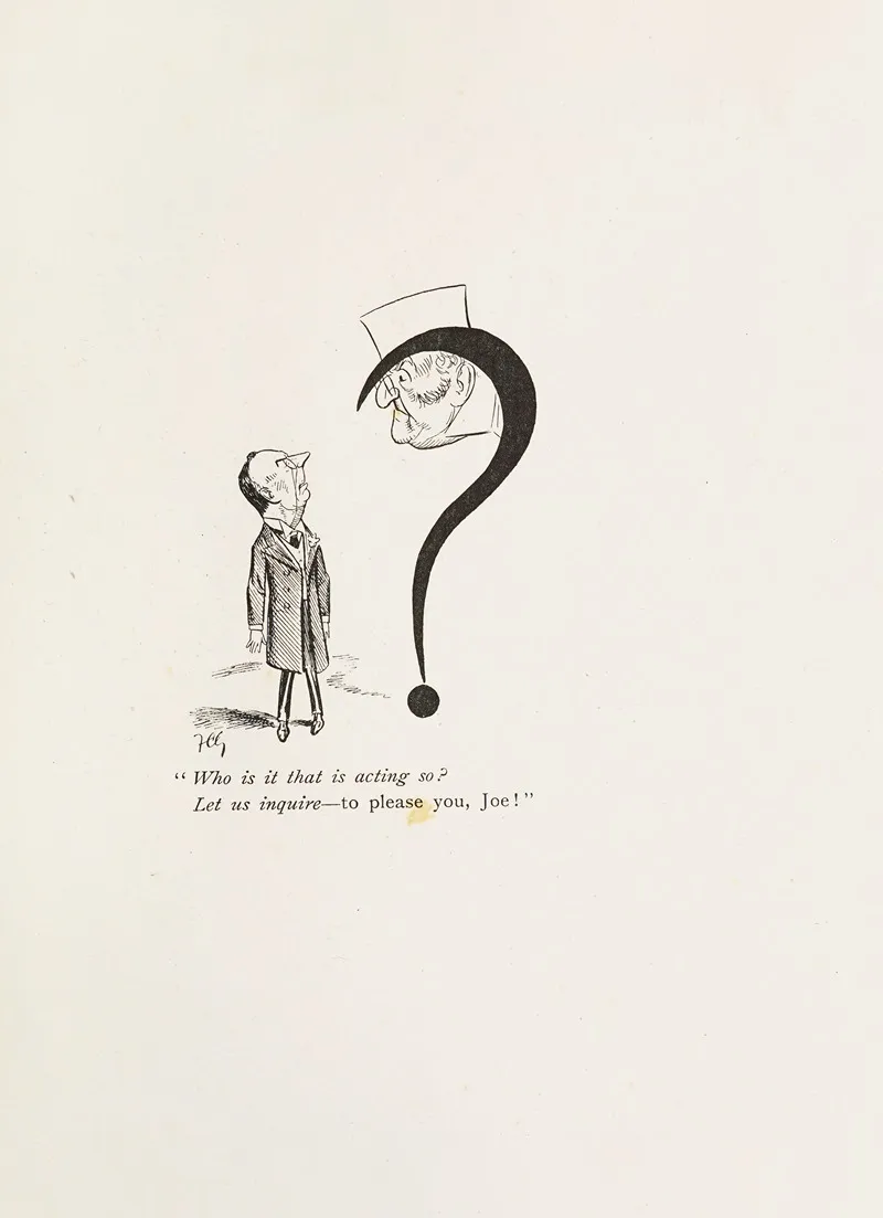Cartoons In Rhyme And Line Pl 05 Wall Art by Sir Wilfrid Lawson - High-Resolution Digital Print