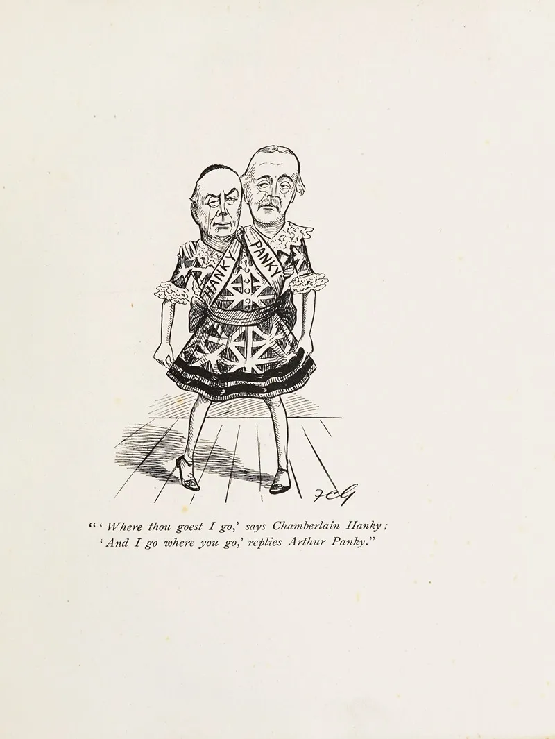Cartoons In Rhyme And Line Pl 06 Wall Art by Sir Wilfrid Lawson - High-Resolution Digital Print