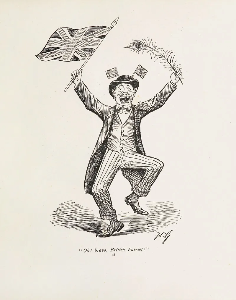 Cartoons In Rhyme And Line Pl 10 Wall Art by Sir Wilfrid Lawson - High-Resolution Digital Print