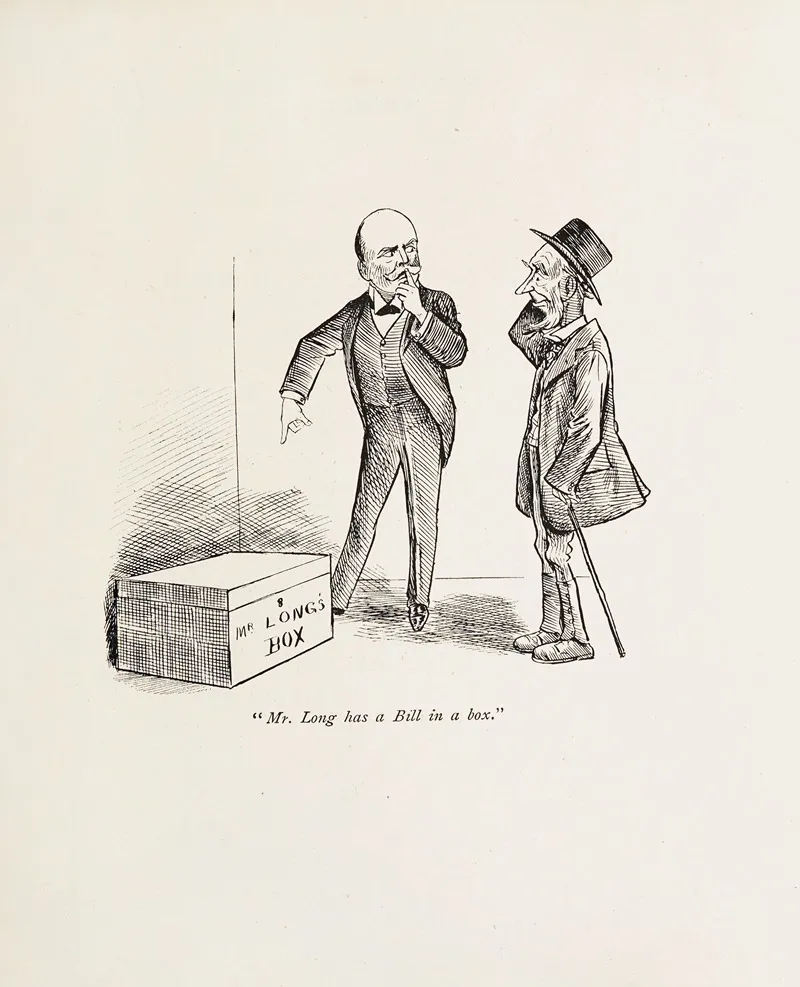 Cartoons In Rhyme And Line Pl 19 Wall Art by Sir Wilfrid Lawson - High-Resolution Digital Print