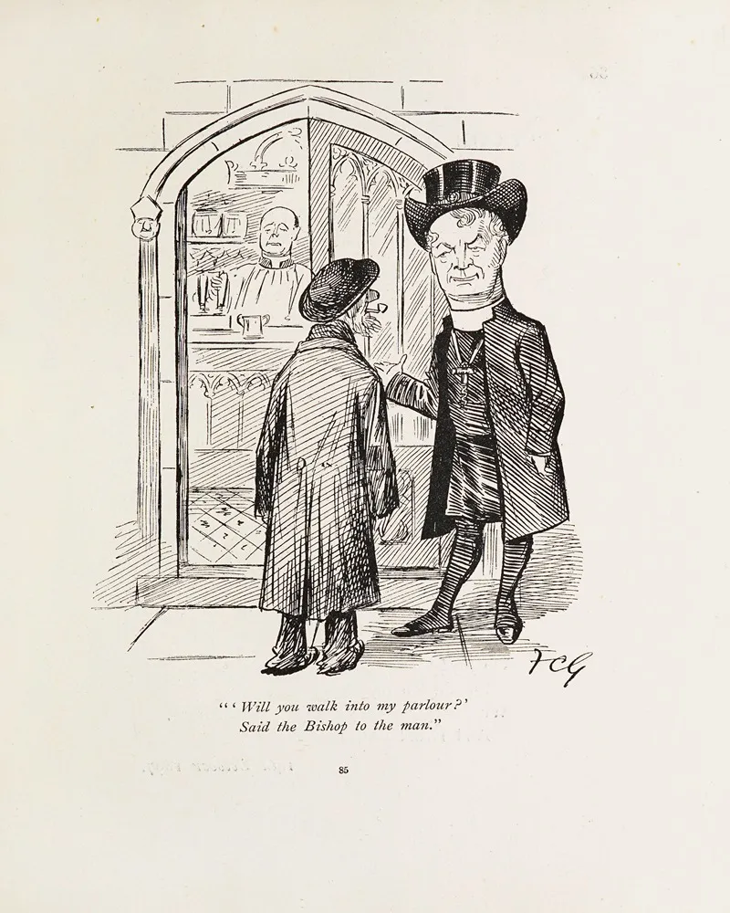 Cartoons In Rhyme And Line Pl 23 Wall Art by Sir Wilfrid Lawson - High-Resolution Digital Print