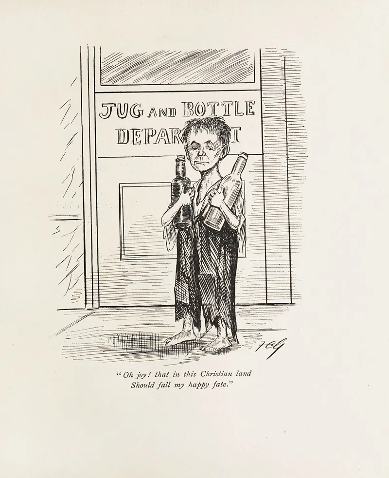 Cartoons In Rhyme And Line Pl 24 Wall Art by Sir Wilfrid Lawson - High-Resolution Digital Print