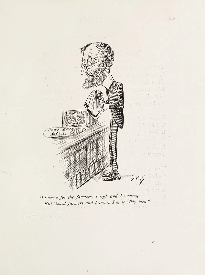 Cartoons In Rhyme And Line Pl 25 Wall Art by Sir Wilfrid Lawson - High-Resolution Digital Print