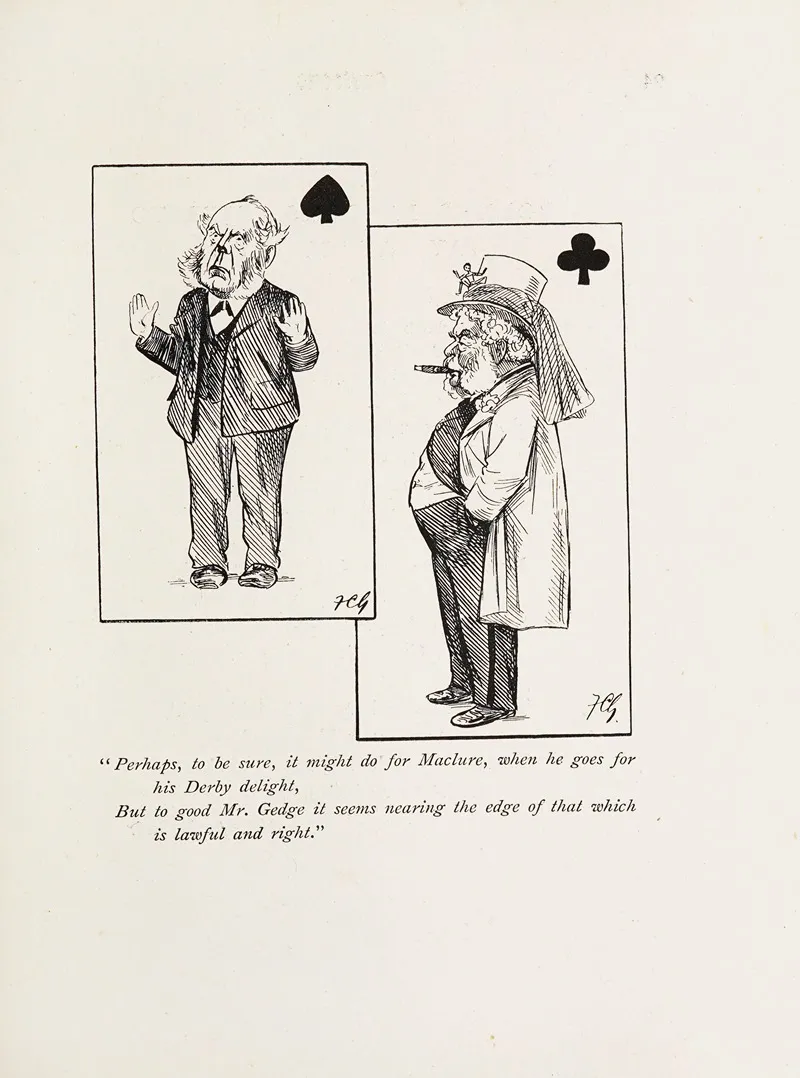 Cartoons In Rhyme And Line Pl 27 Wall Art by Sir Wilfrid Lawson - High-Resolution Digital Print