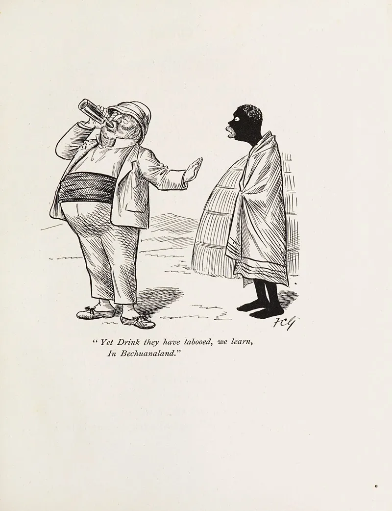 Cartoons In Rhyme And Line Pl 32 Wall Art by Sir Wilfrid Lawson - High-Resolution Digital Print
