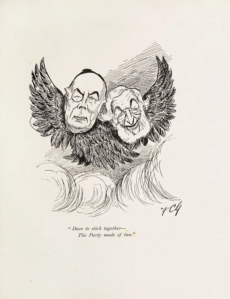 Cartoons In Rhyme And Line Pl 36 Wall Art by Sir Wilfrid Lawson - High-Resolution Digital Print