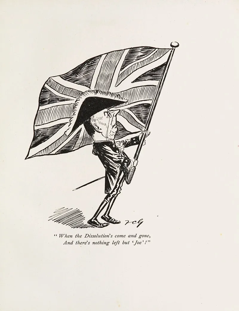 Cartoons In Rhyme And Line Pl 38 Wall Art by Sir Wilfrid Lawson - High-Resolution Digital Print