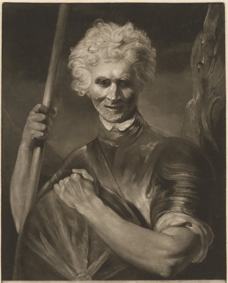 Cartouche Louis Dominique Bourguignon Wall Art by Sir Joshua Reynolds - High-Resolution Digital Print
