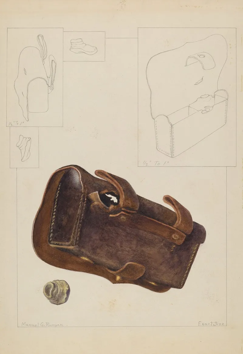 Cartridge Box And Bullet