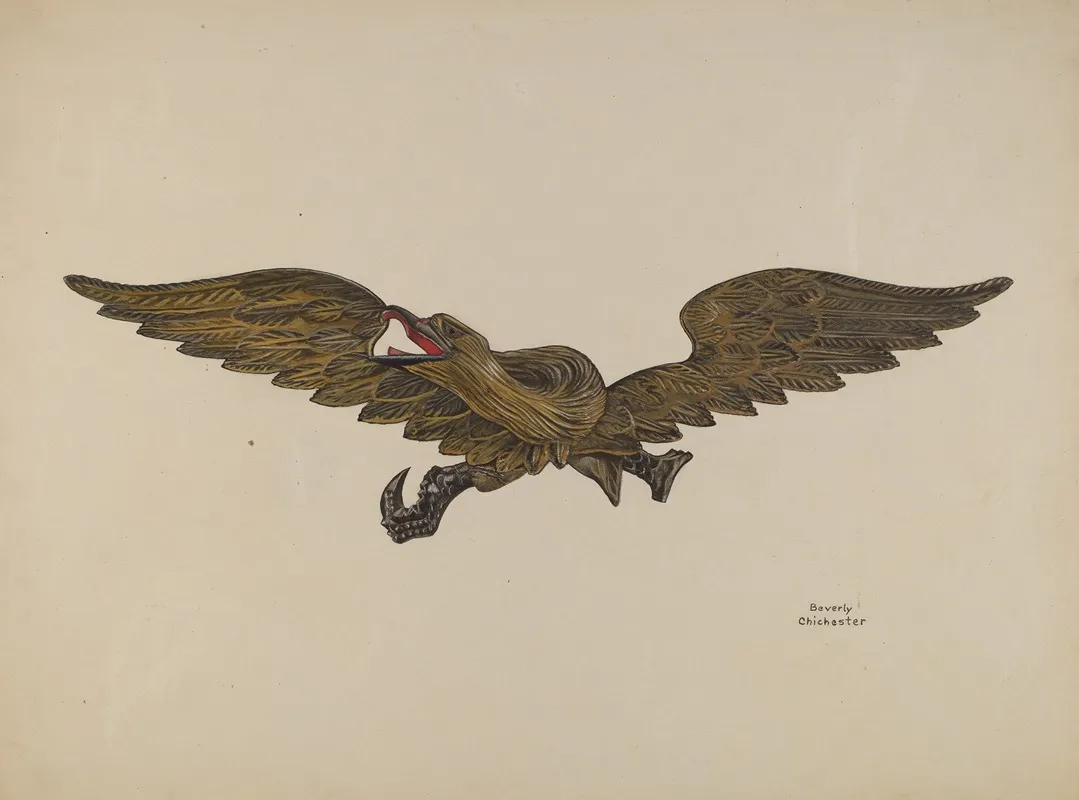 Carved Eagle 3