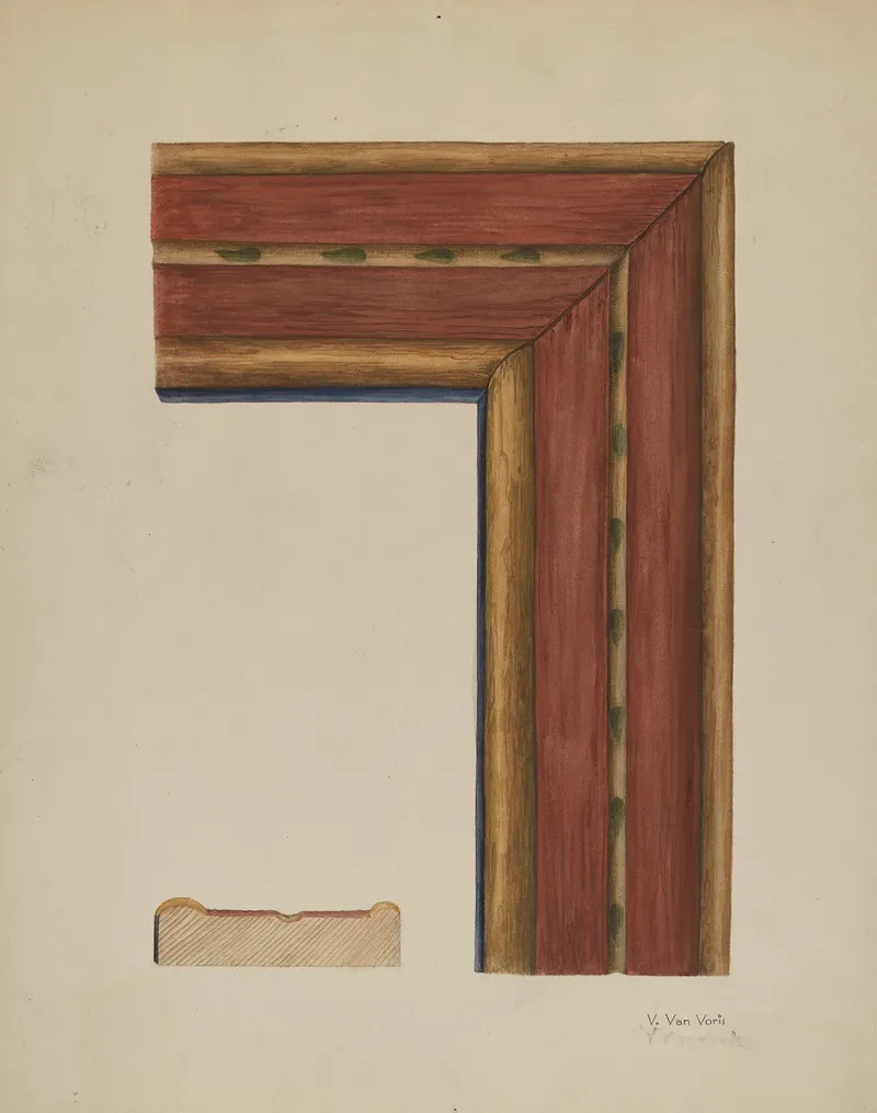 Carved Picture Frame Molding