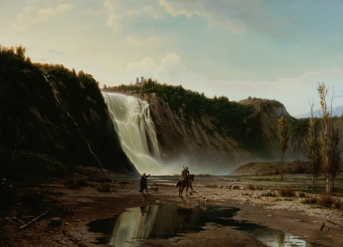 Cascada Del Montmorenci Wall Art by Guido Carmignani - High-Resolution Digital Print