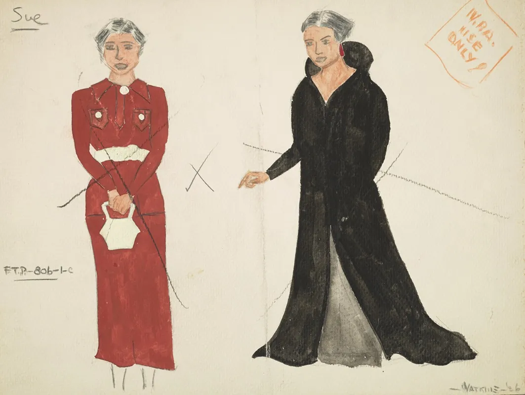 Case Of Philip Lawrence Sue Red Suit Dress And Black Floor Length Coat