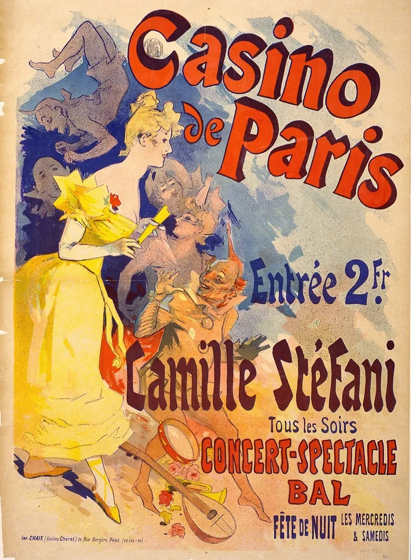 Casino Of Paris Camille Stefani Concert Spectacle Bal