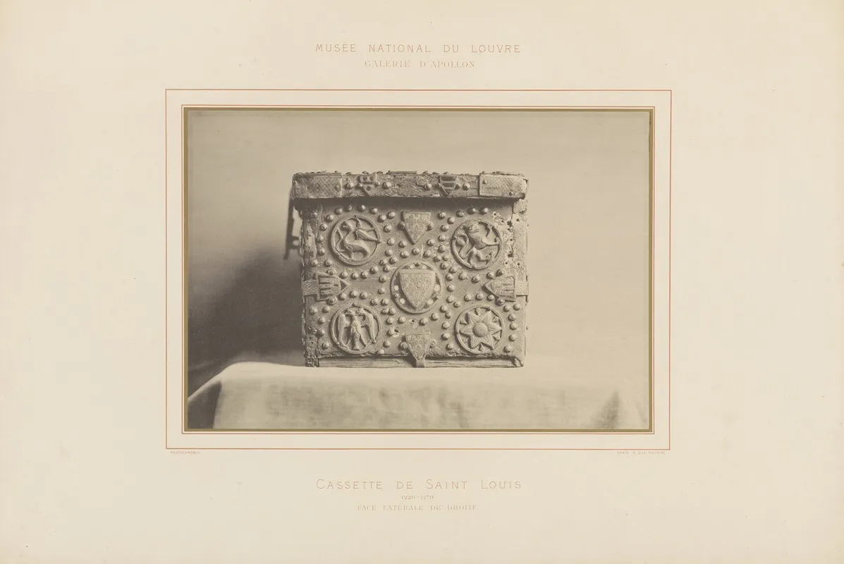 Cassette De Saint Louis 2 Wall Art by Léon Vidal - High-Resolution Digital Print