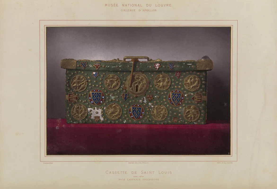 Cassette De Saint Louis 3 Wall Art by Léon Vidal - High-Resolution Digital Print