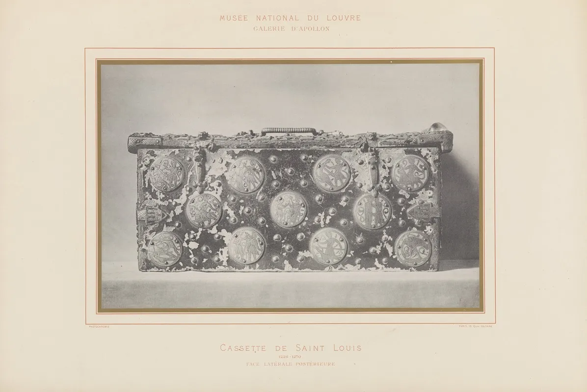Cassette De Saint Louis 4 Wall Art by Léon Vidal - High-Resolution Digital Print