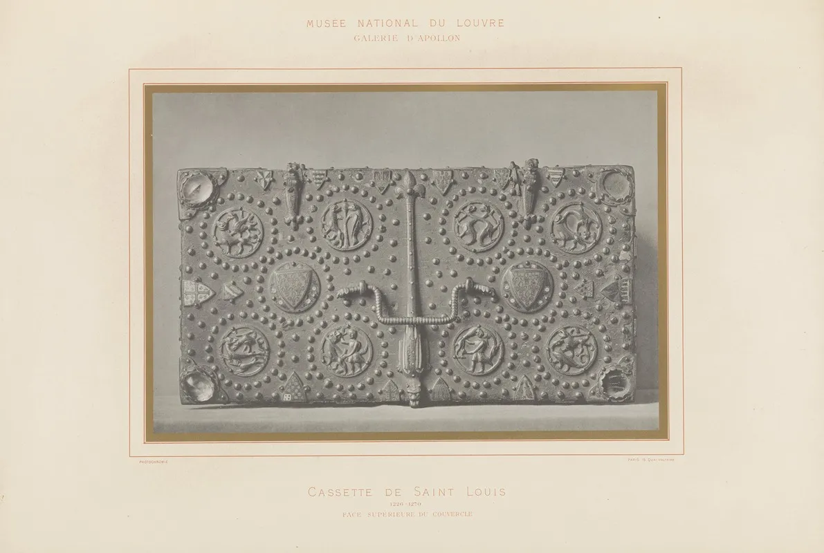 Cassette De Saint Louis 5 Wall Art by Léon Vidal - High-Resolution Digital Print