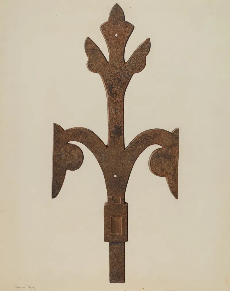 Cast Iron Cresting