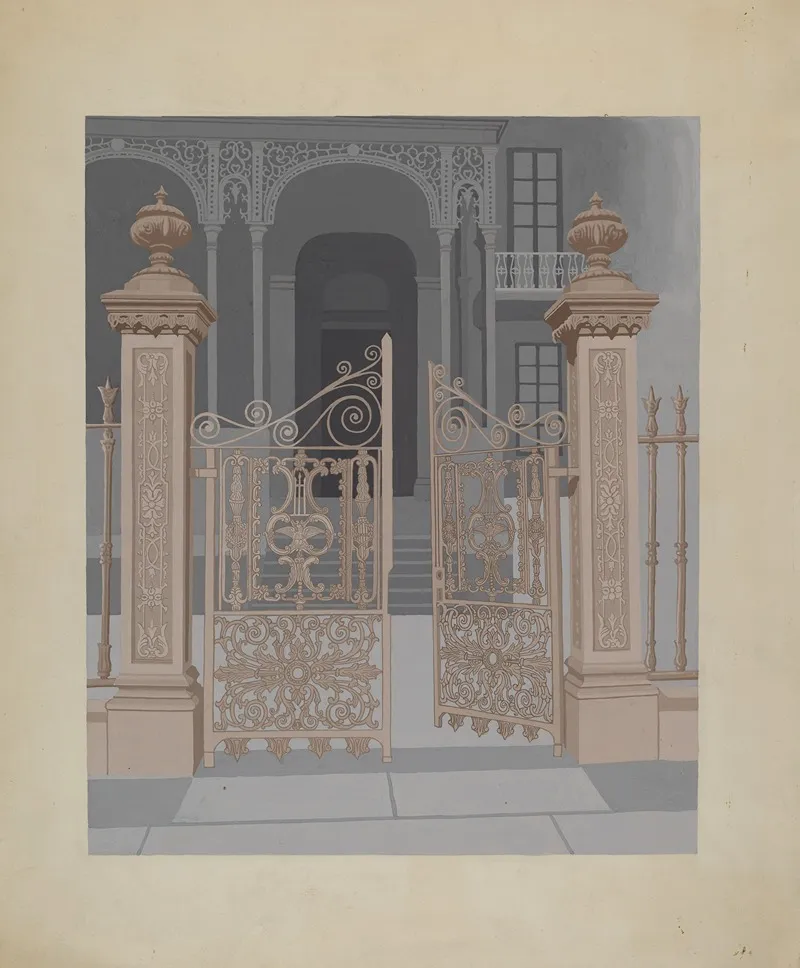 Cast Iron Gate 5
