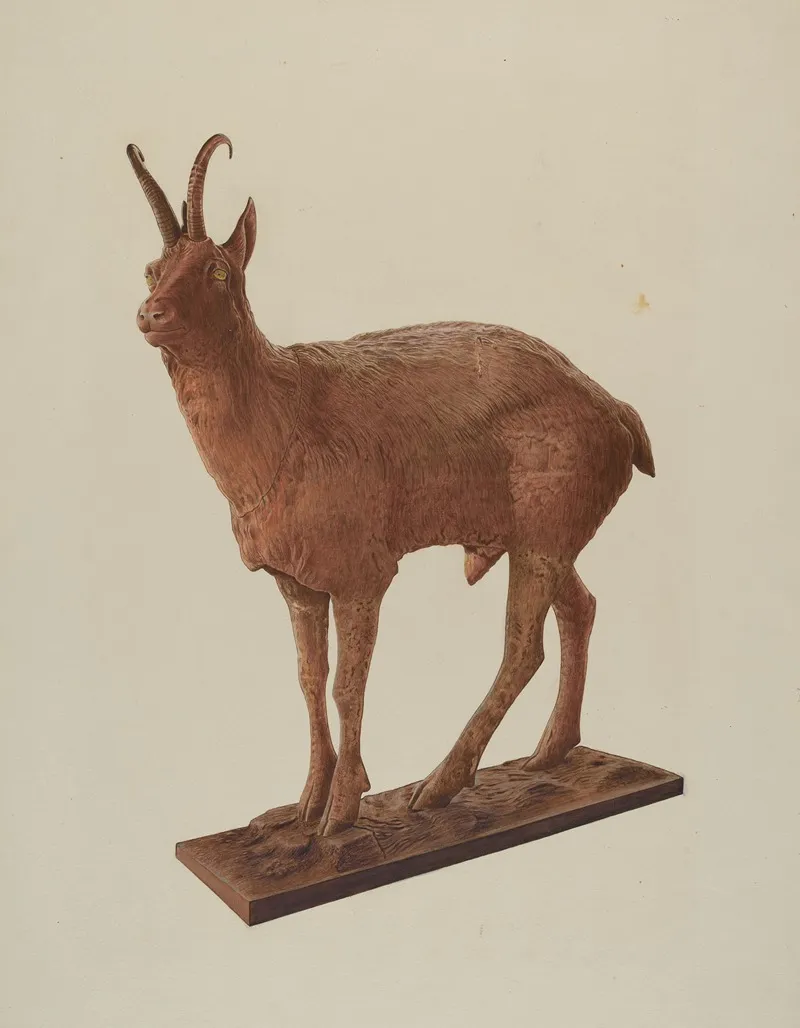 Cast Iron Goat