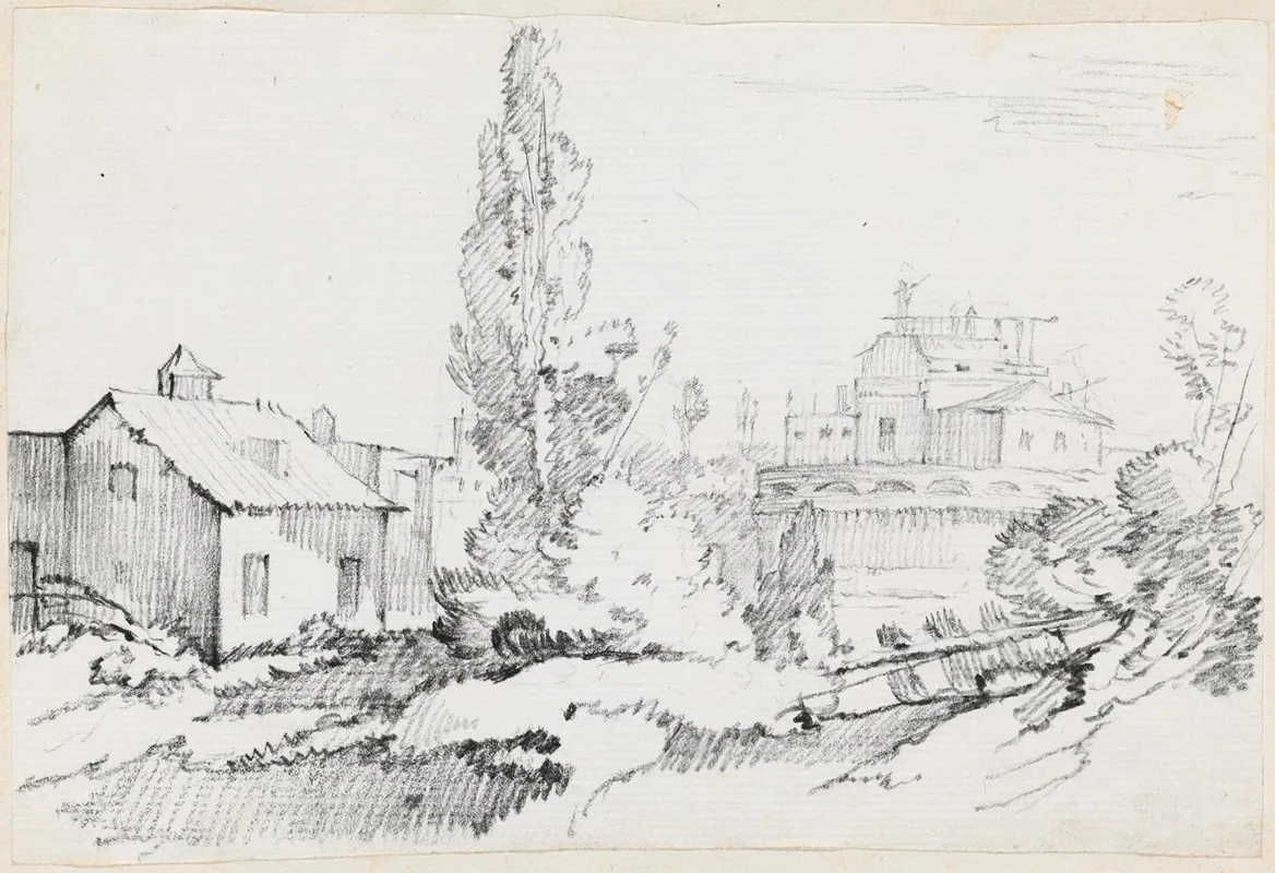 Castel Santangelo From The Northwest