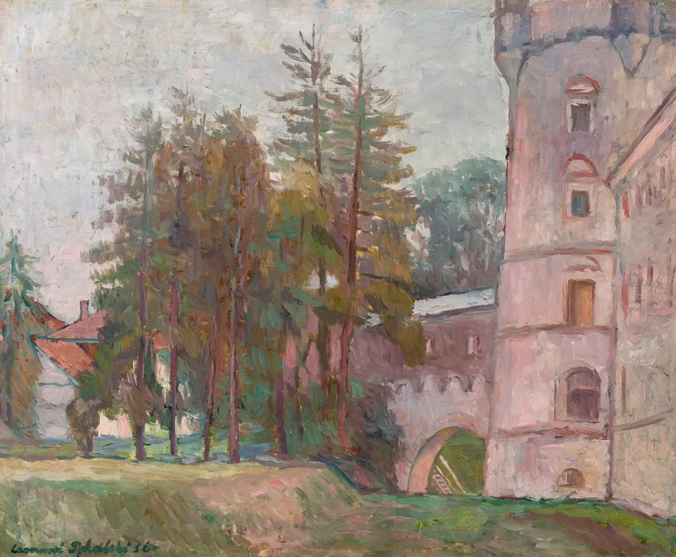 Castle In Krasiczyn Wall Art by Leonard Pękalski - High-Resolution Digital Print